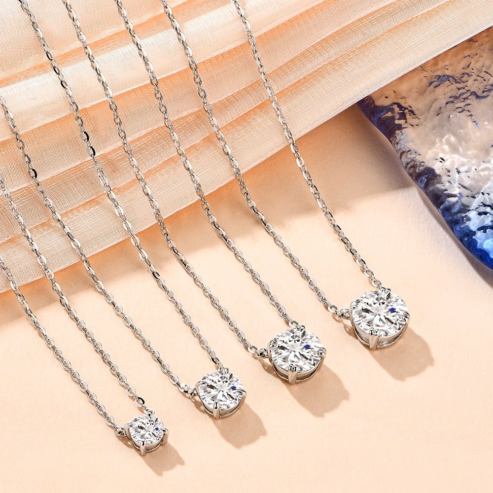 Diamond Necklace White Gold | Mejuri